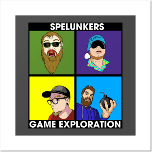 Spelunkers Squad Posters and Art